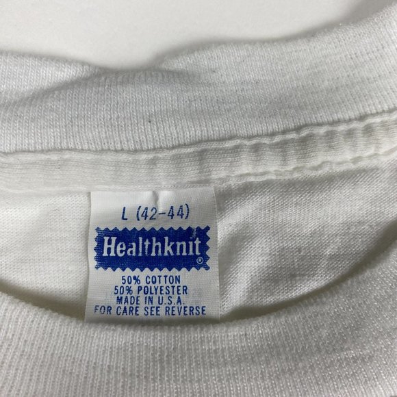 Vintage 70s Shelby Cobra T Shirt Mens Small Medium Healthknit Tag Auto Cars Ford - Picture 6 of 15